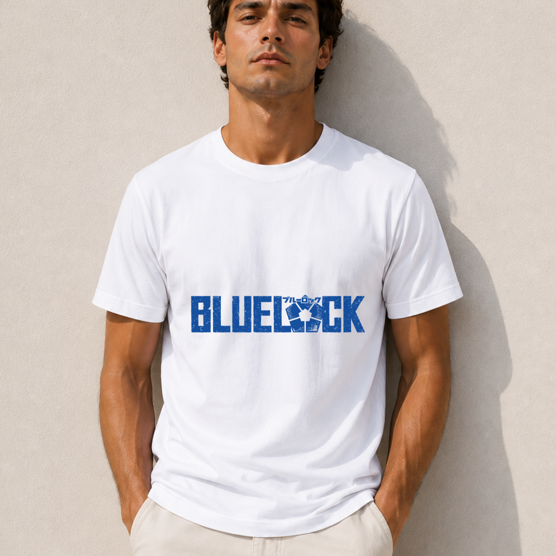Blue Lock Oversized T-Shirt - Black