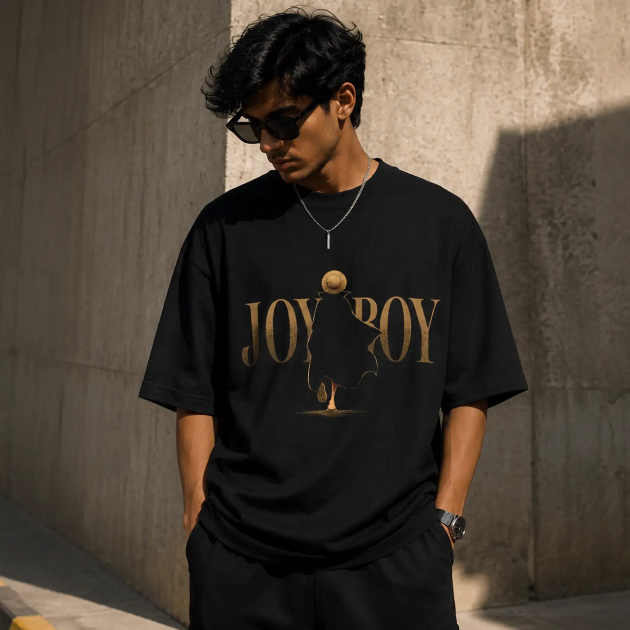 Joyboy Oversized T-Shirt - Black